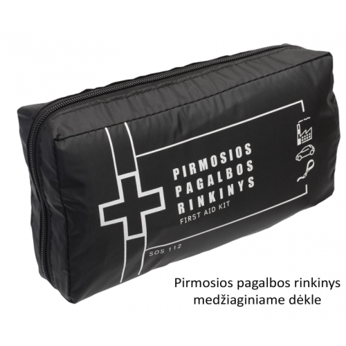 Pirmosios pagalbos rinkinys,medžiaginis dėklas (Nauja sudėtis)